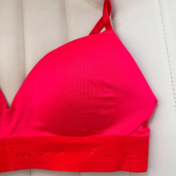 Victoria's Secret PINK Wear Everywhere Wireless Push-Up Bra 36B - Picture 5 of 7